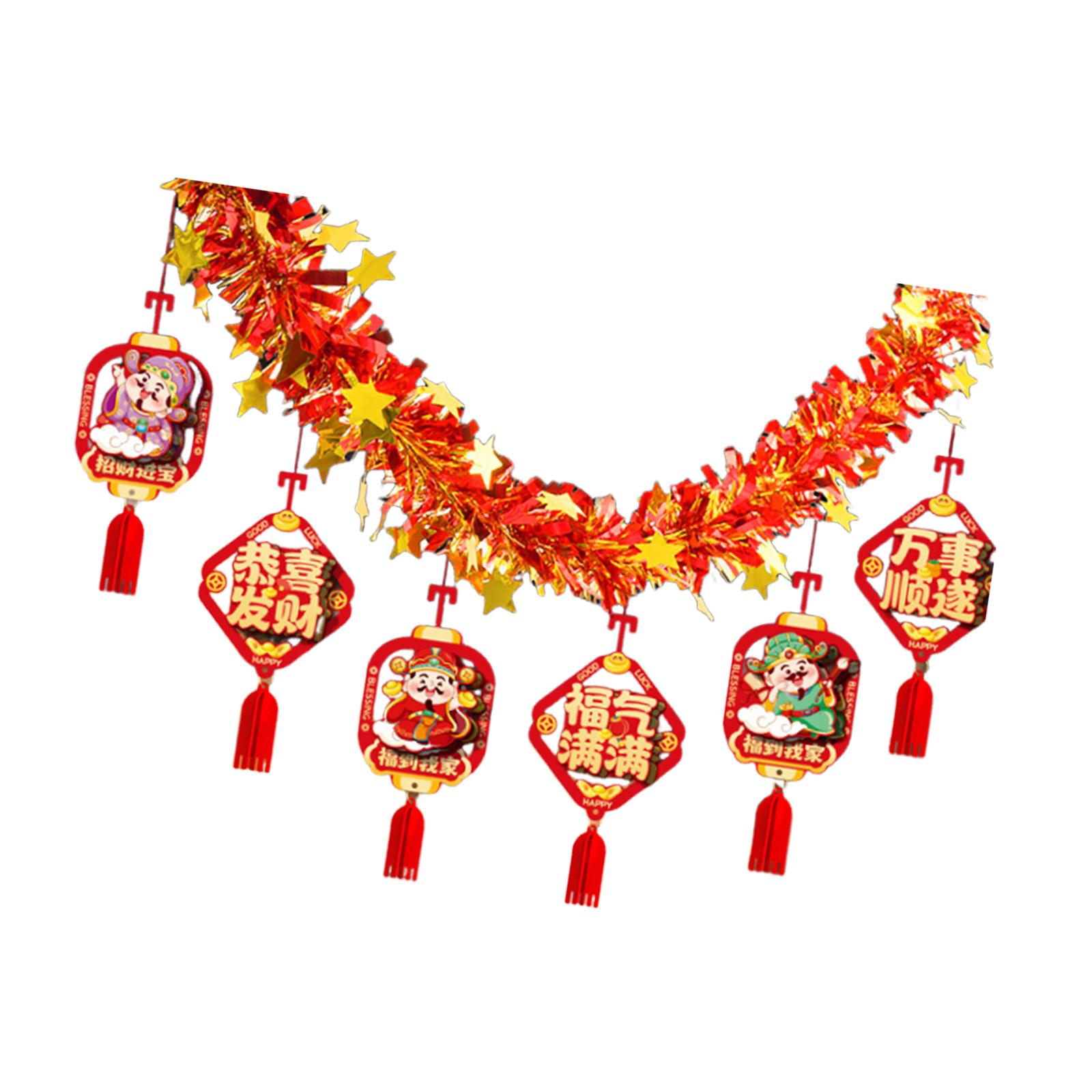 Guirnalda de Año Nuevo Chino 2 - Home Decor Garland reseña y precio