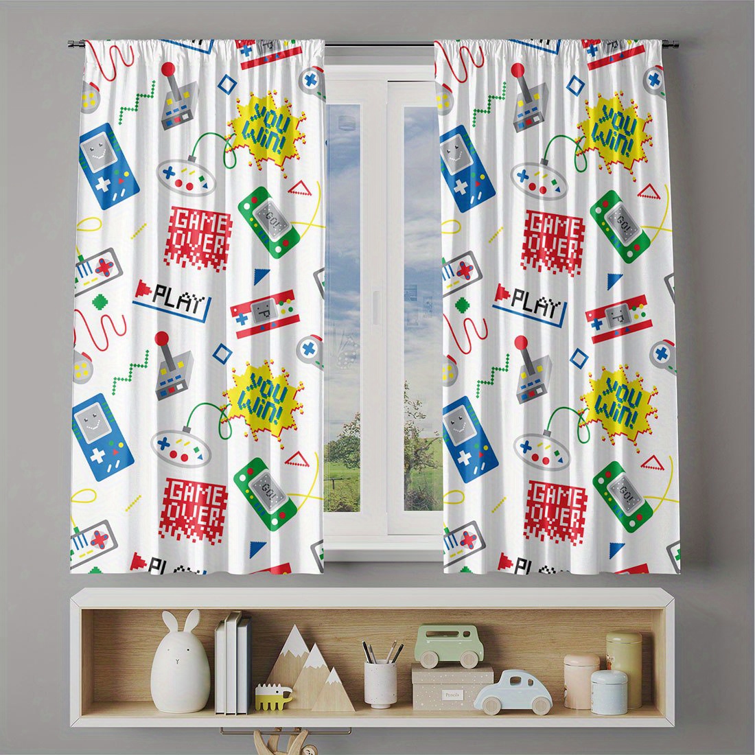 Cortinas Vibrantes de Videojue - Home Decor Youtube Videos reseña y precio