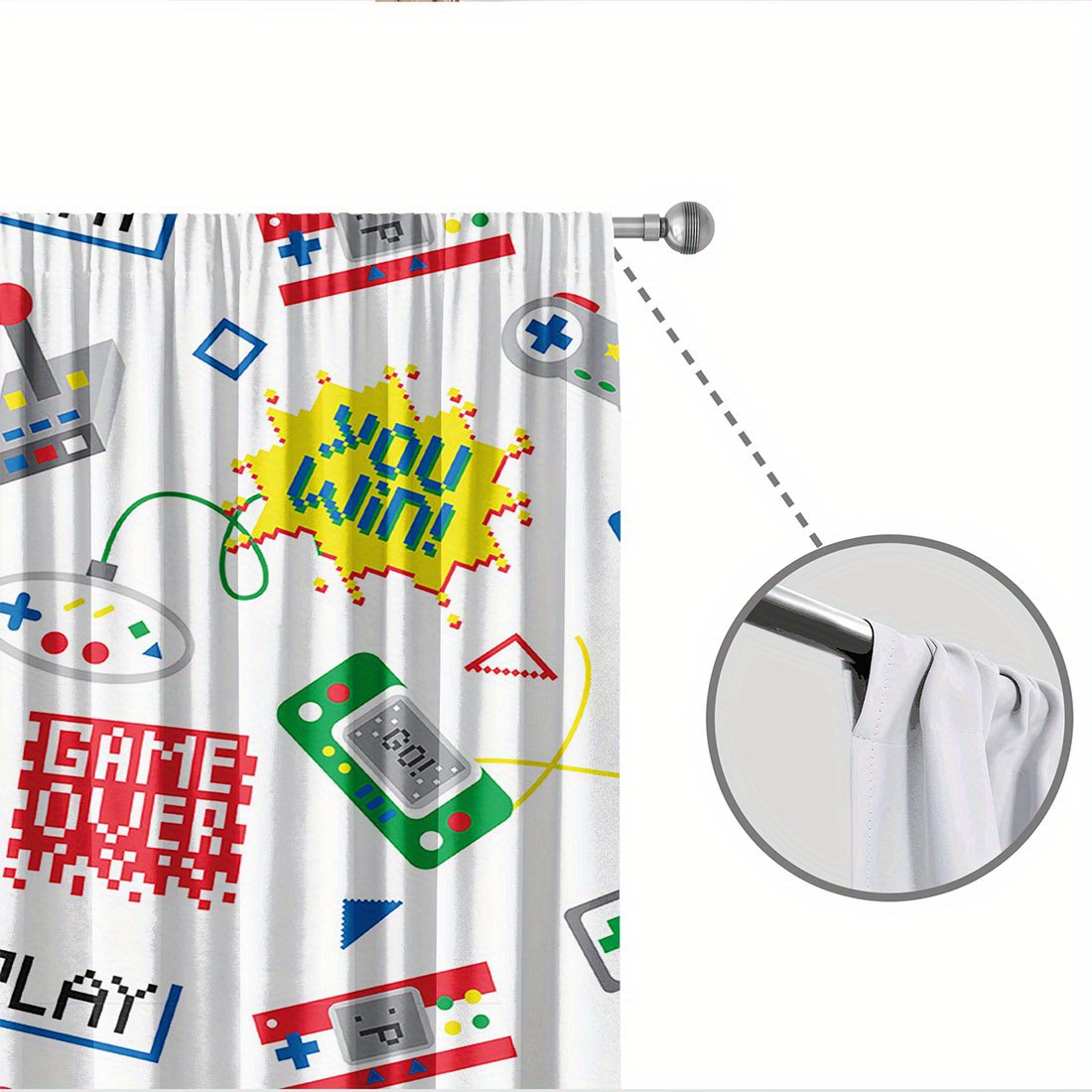 Cortinas Vibrantes de Videojue - Home Decor Youtube Videos reseña y precio