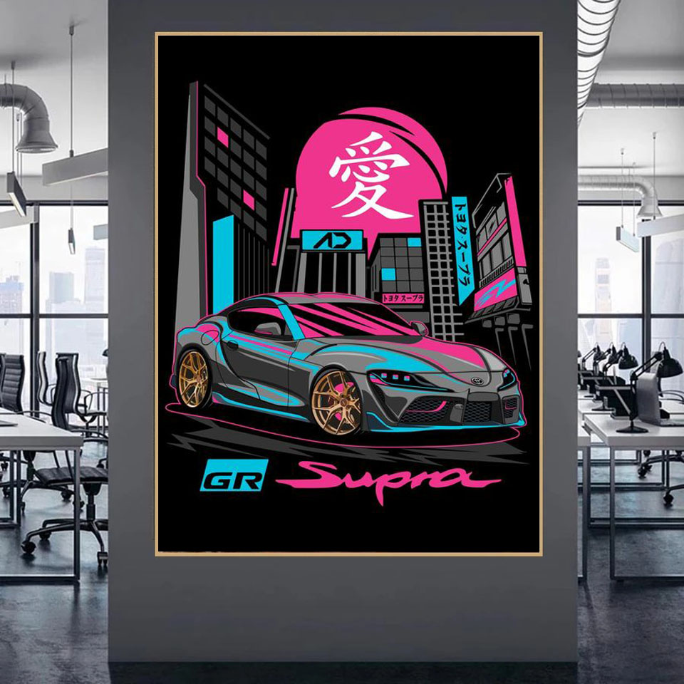 Pintura de diamante Tokyo Stre - Home Decor Tokyo reseña y precio