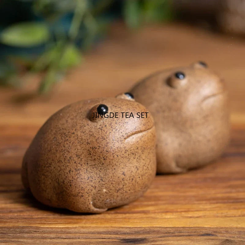 Juego de té Zen de rana de la  - Home Decor Zen Style reseña y precio