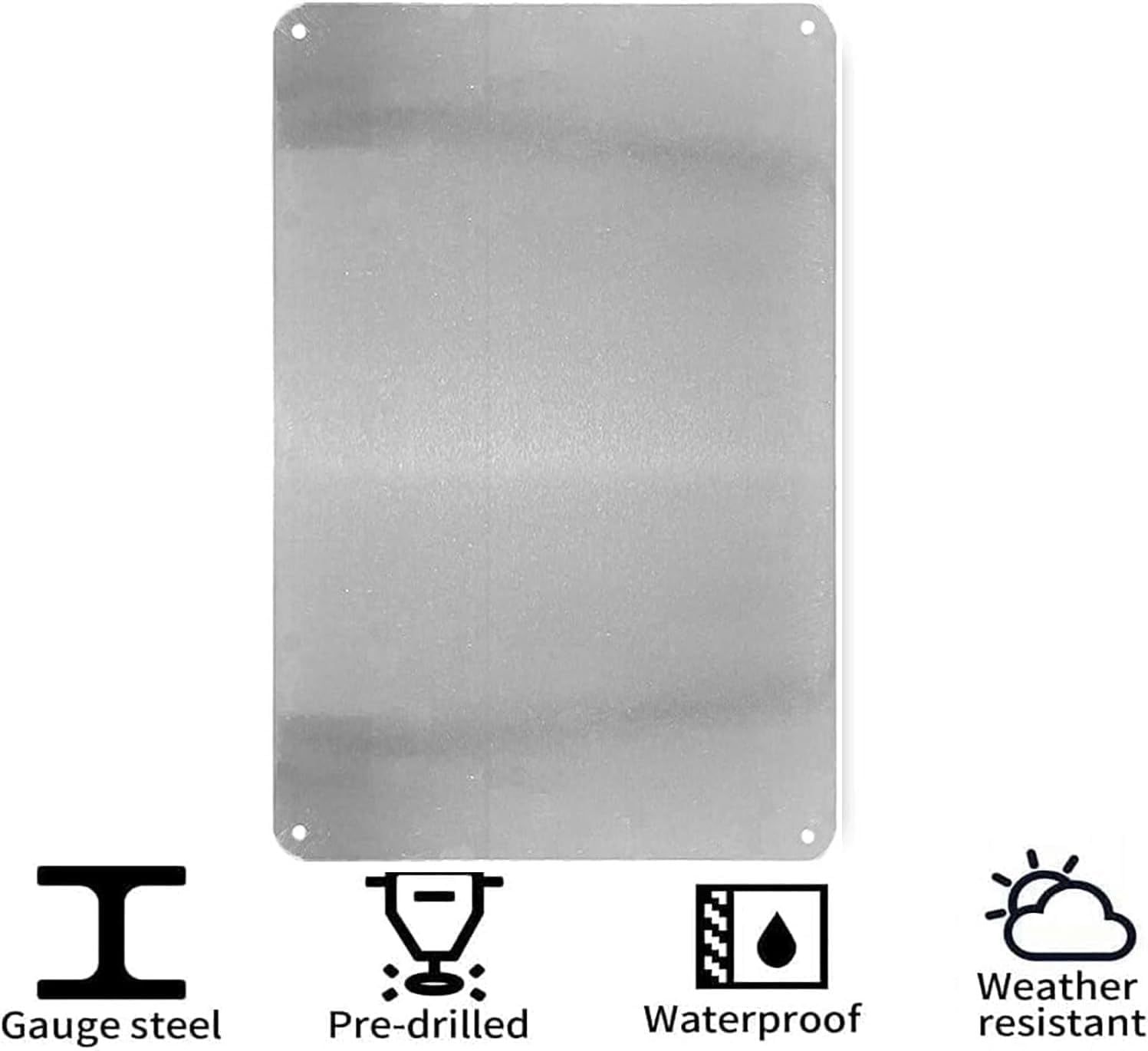 Letrero de metal para decoraci - Home Decor Jobs reseña y precio
