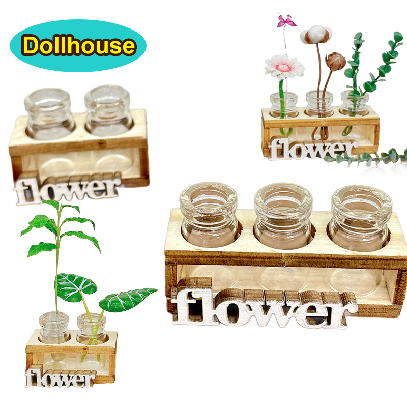 1 Juego de casa de muñecas en  - Home Decor Flowers reseña y precio