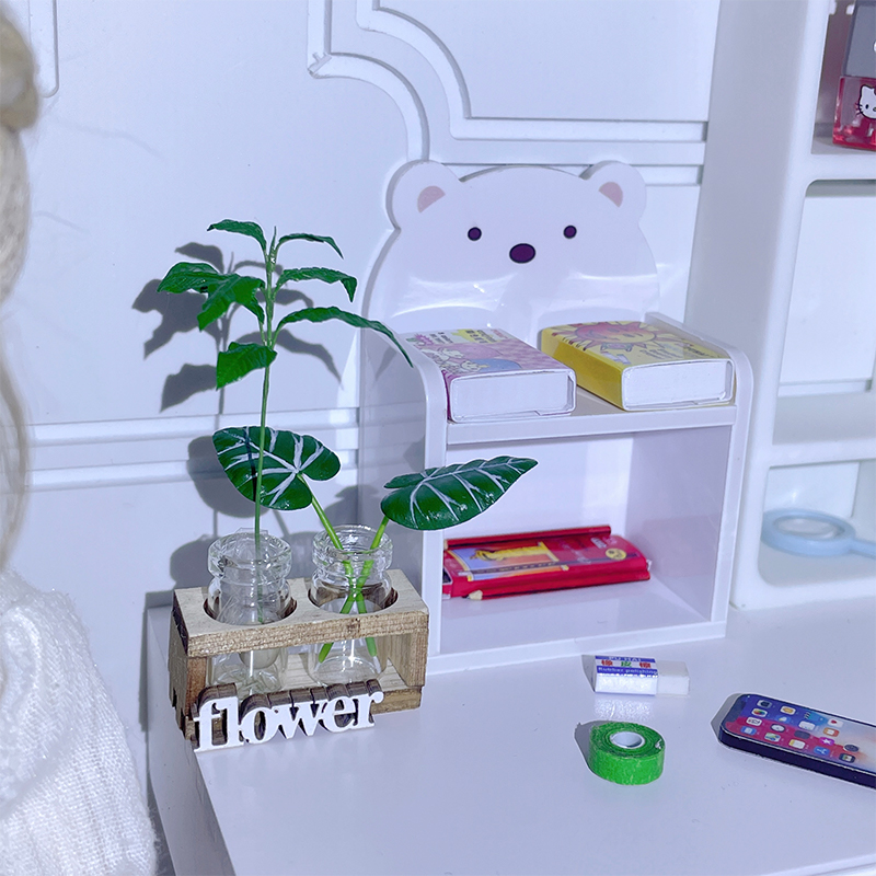 1 Juego de casa de muñecas en  - Home Decor Flowers reseña y precio