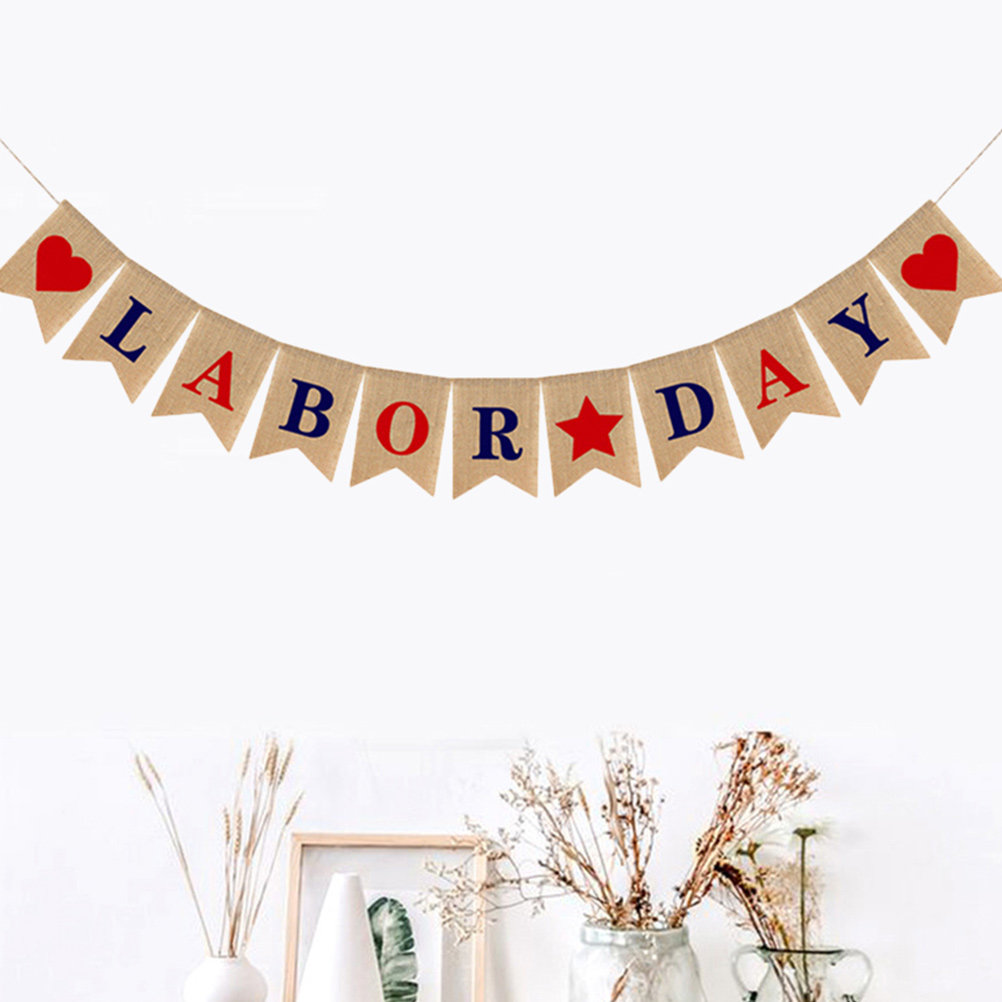 1 pieza de guirnalda de bander - Home Decor Garland reseña y precio