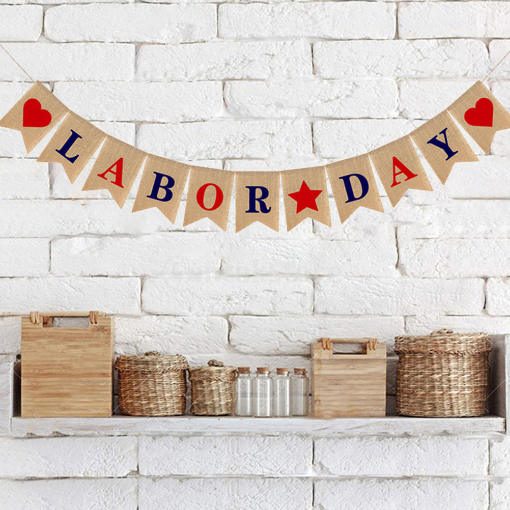 1 pieza de guirnalda de bander - Home Decor Garland reseña y precio