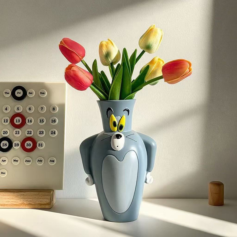 Jarrón Decorativo con Diseño d - Home Decor Flowers reseña y precio