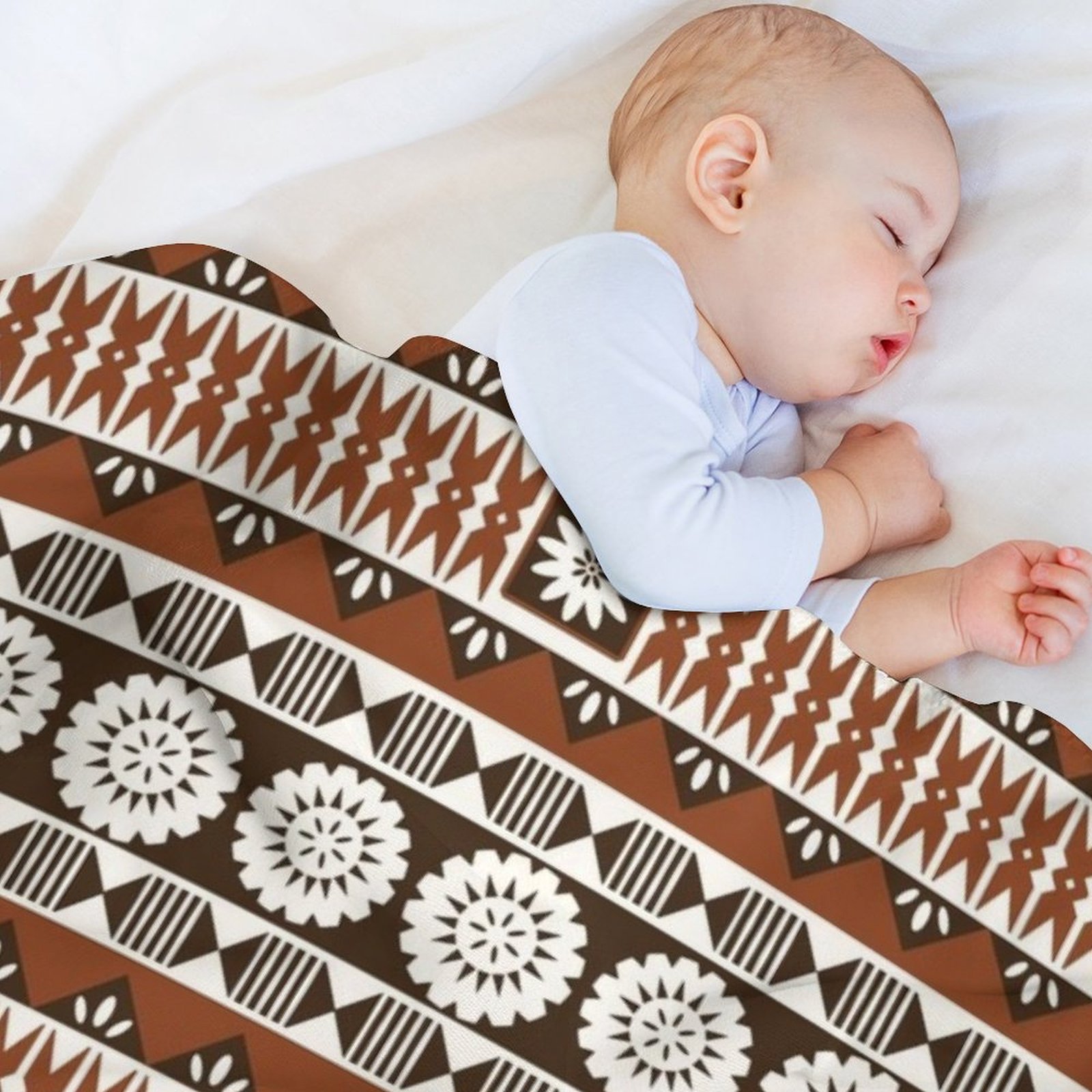 Fijian Masi 2 - Manta neutra p - Neutral Throw Blanket reseña y precio