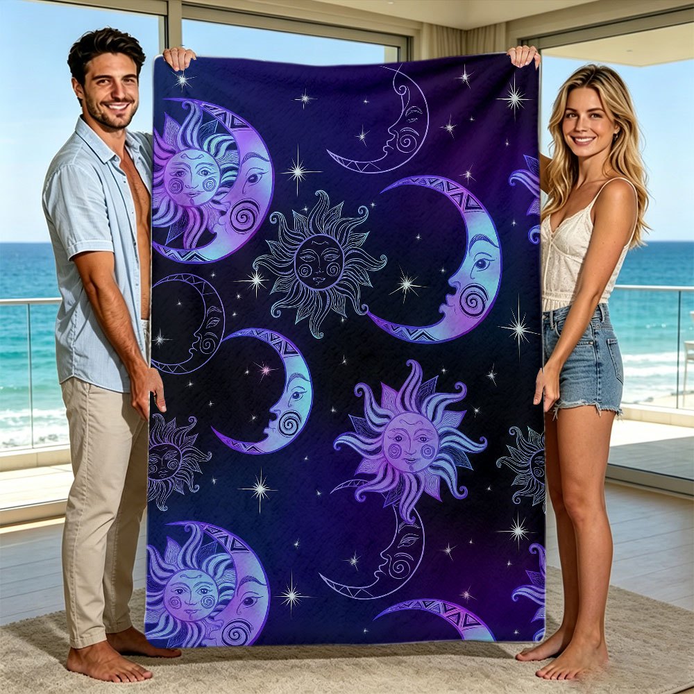 Manta decorativa con estampado - Neutral Throw Blanket reseña y precio