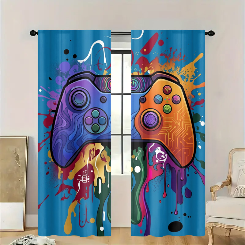 Cortina Retro de Videojuegos,  - Home Decor Youtube Videos reseña y precio