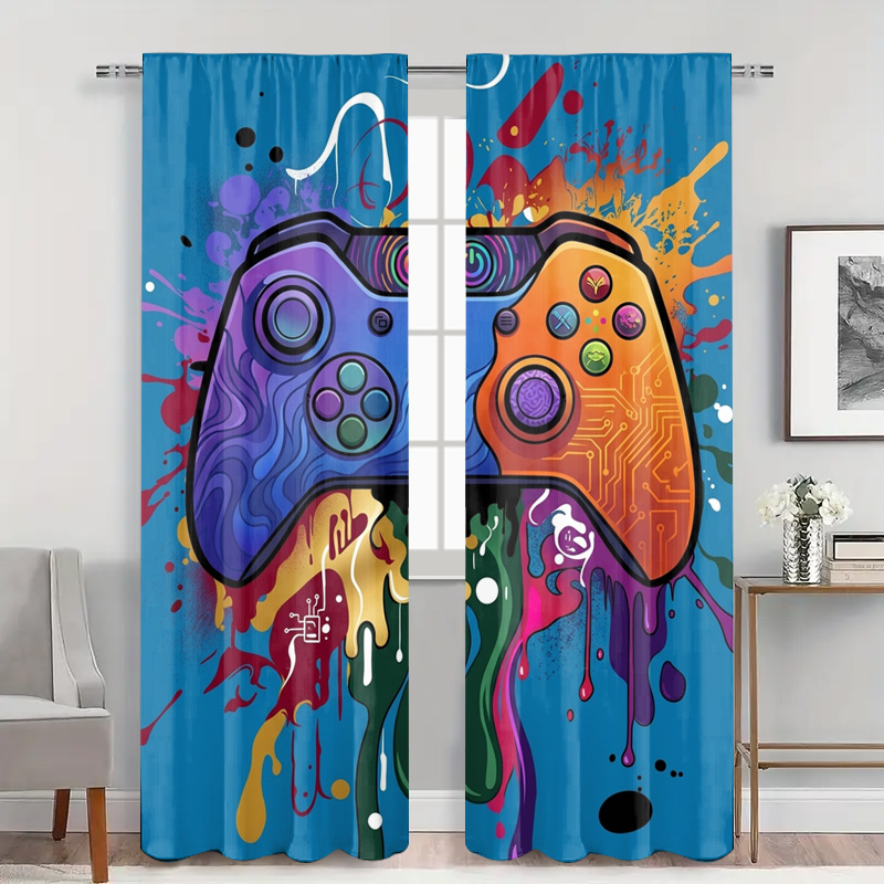 Cortina Retro de Videojuegos,  - Home Decor Youtube Videos reseña y precio