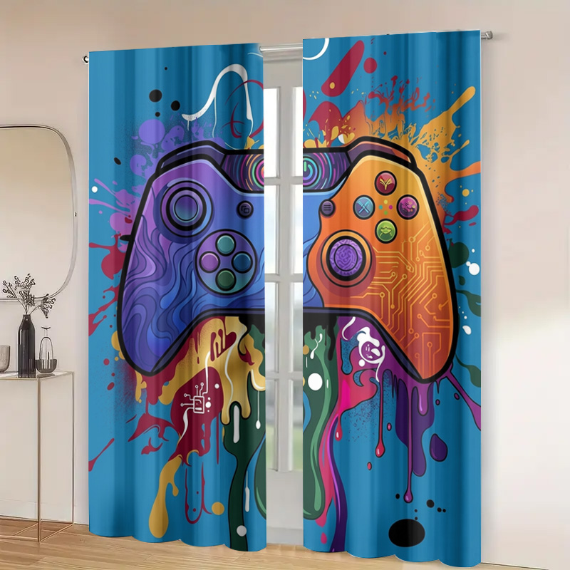 Cortina Retro de Videojuegos,  - Home Decor Youtube Videos reseña y precio