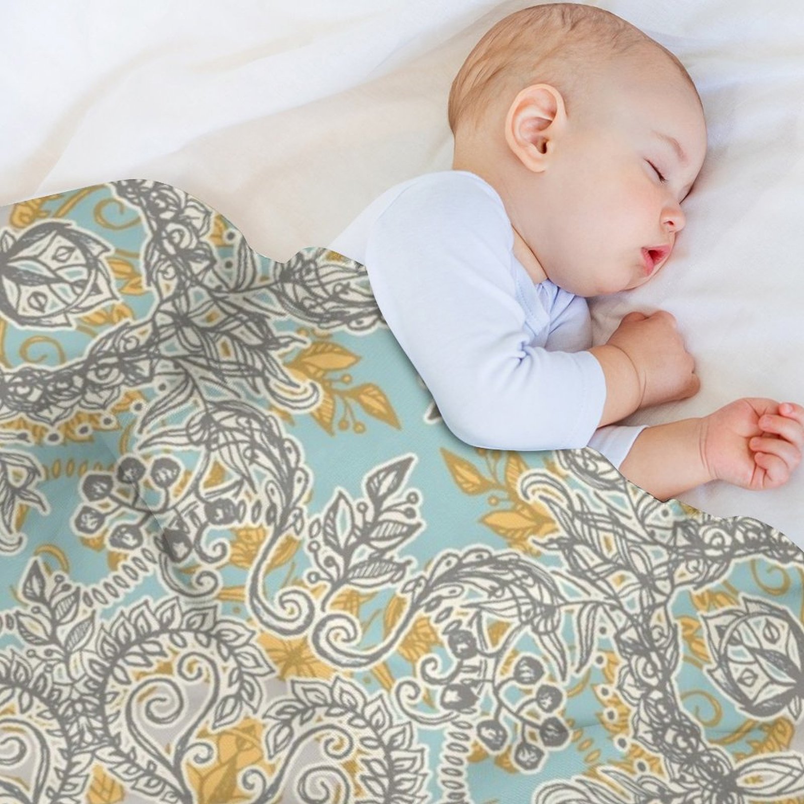 Manta Decorativa con Diseño Fl - Neutral Throw Blanket reseña y precio