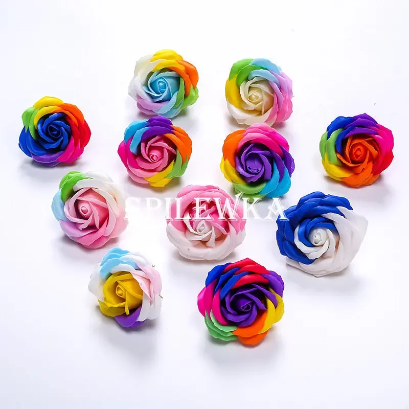Spilewka 6X7cm Rosa colorida f - Home Decor Flowers reseña y precio