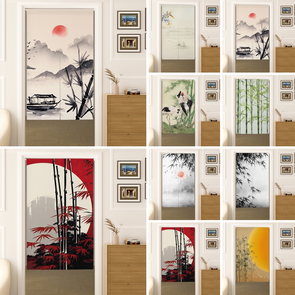 Cortina Noren Japonesa con Dis - Home Decor Zen Style reseña y precio